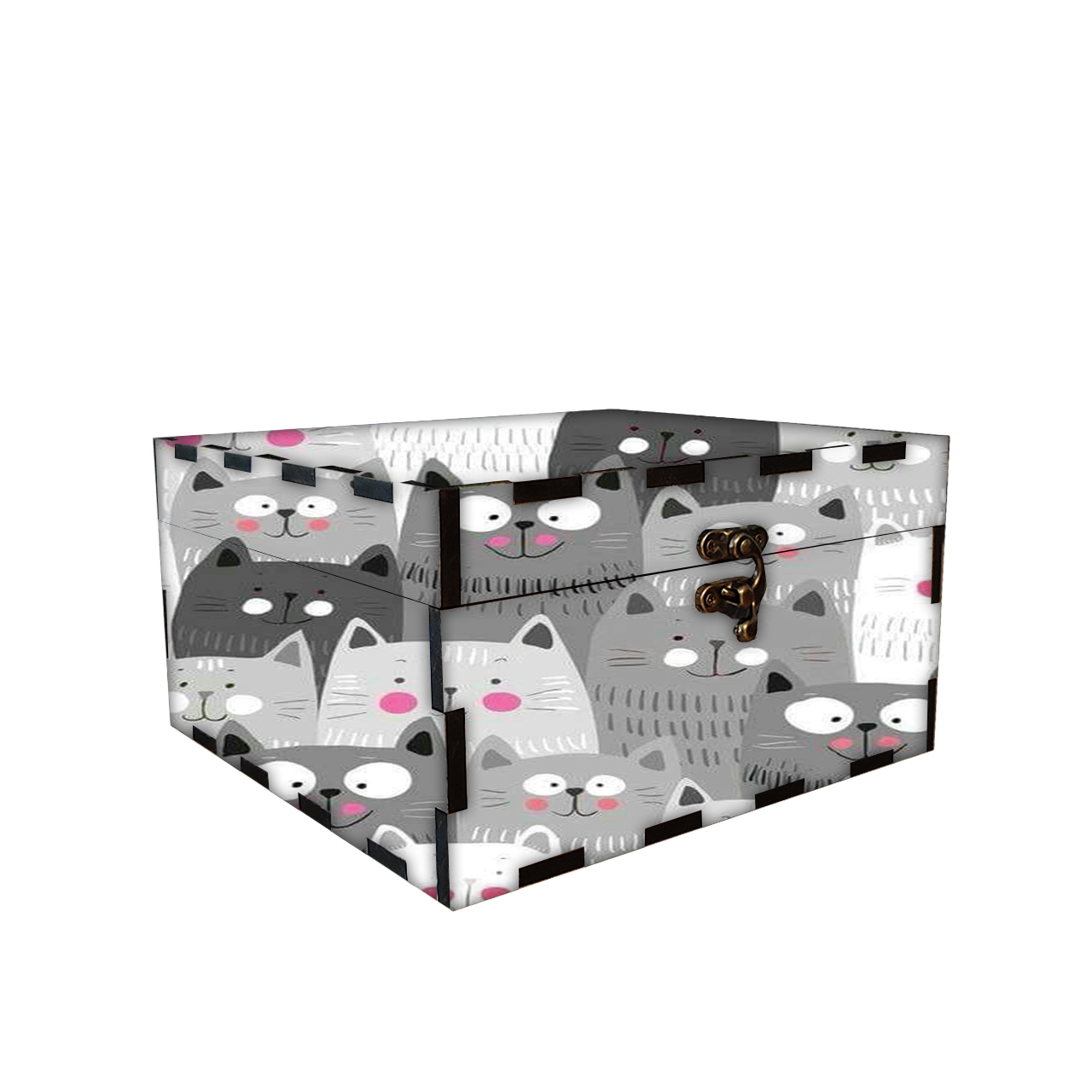 جعبه هدیه مدل گربه کد 581