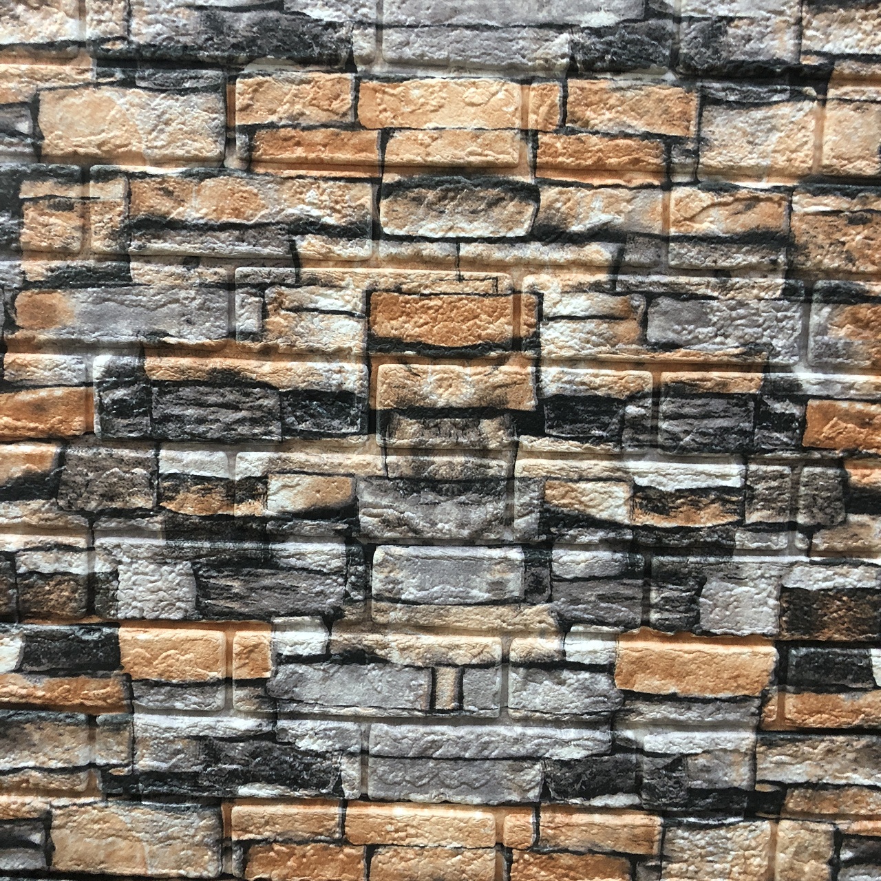 دیوارپوش مدل فومی کد AS43 بسته 5 عددی