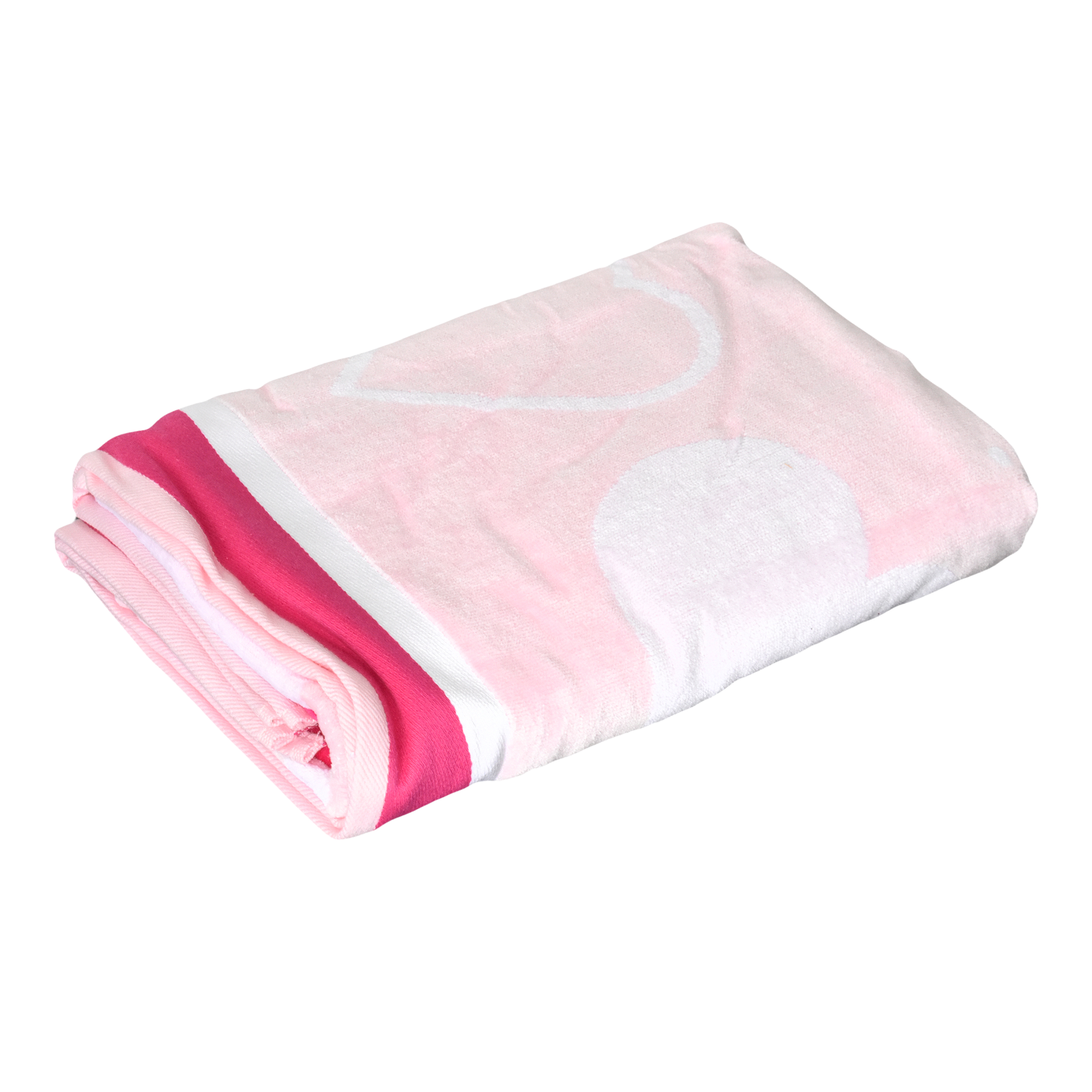 حوله حمام ازدیلک مدل Love سایز 100x150 سانتی متر