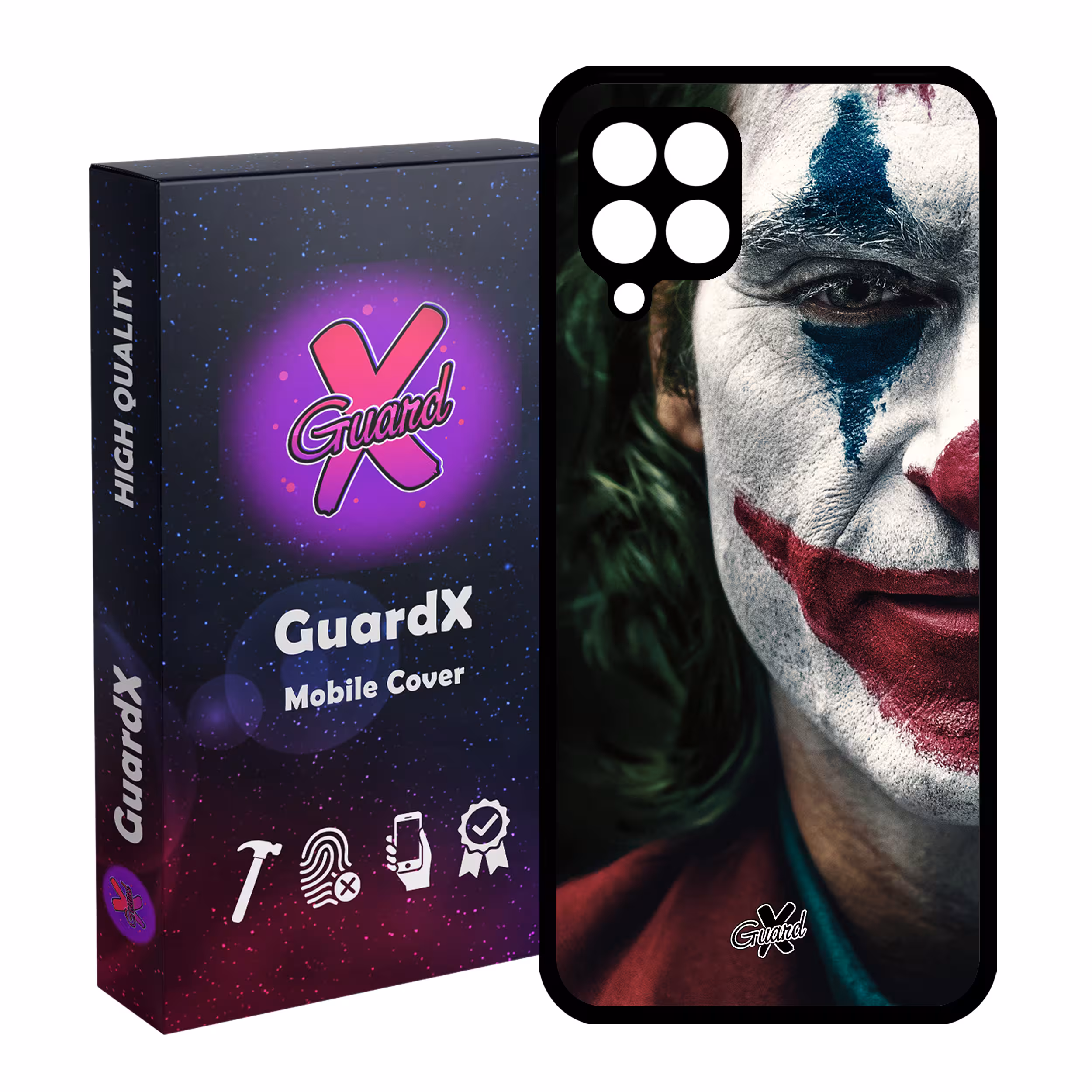 کاور گارد ایکس طرح Joker مدل Glass10165 مناسب برای گوشی موبایل سامسونگ Galaxy A22 4G