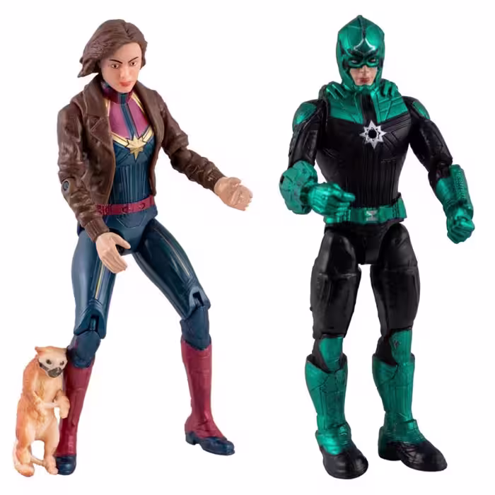 اکشن فیگور طرح Capitan Marvel and Yon-Rogg مجموعه 3 عددی