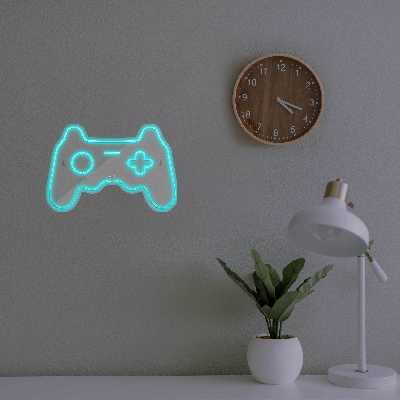 چراغ دیواری نئون دیزاین طرح Game-Controller