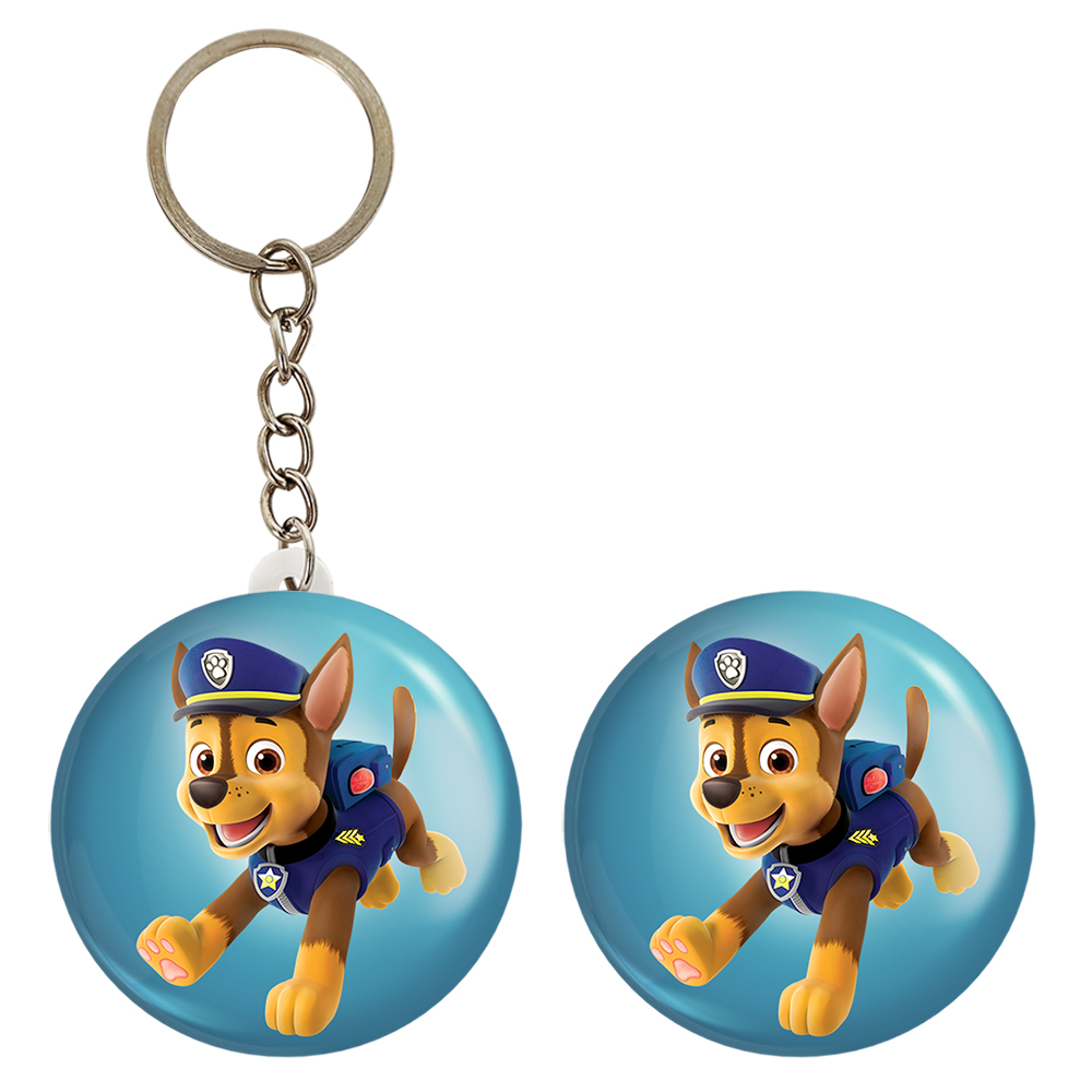 پیکسل خندالو مدل چیس سگ های نگهبان کد 3133 به همراه جاکلیدی