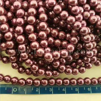 مروارید 6 ارغوانی تیره
