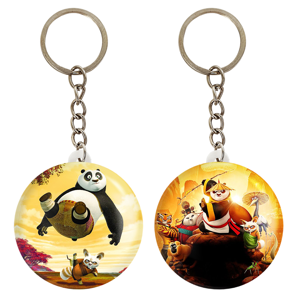 جاکلیدی خندالو مدل پاندا کونگ فو کار کد 13841375 مجموعه 2 عددی