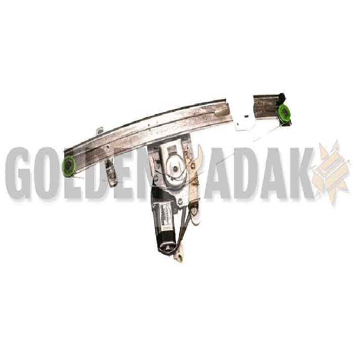 دستگاه شیشه بالابر جلو چپ تیبا - گلدن یدک