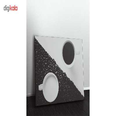 تابلو شاسی ونسونی طرح Night Day Coffee سایز 50x70 سانتی متر