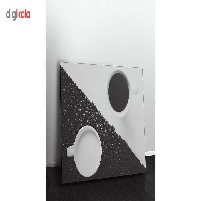 تابلو شاسی ونسونی طرح Night Day Coffee سایز 50x70 سانتی متر