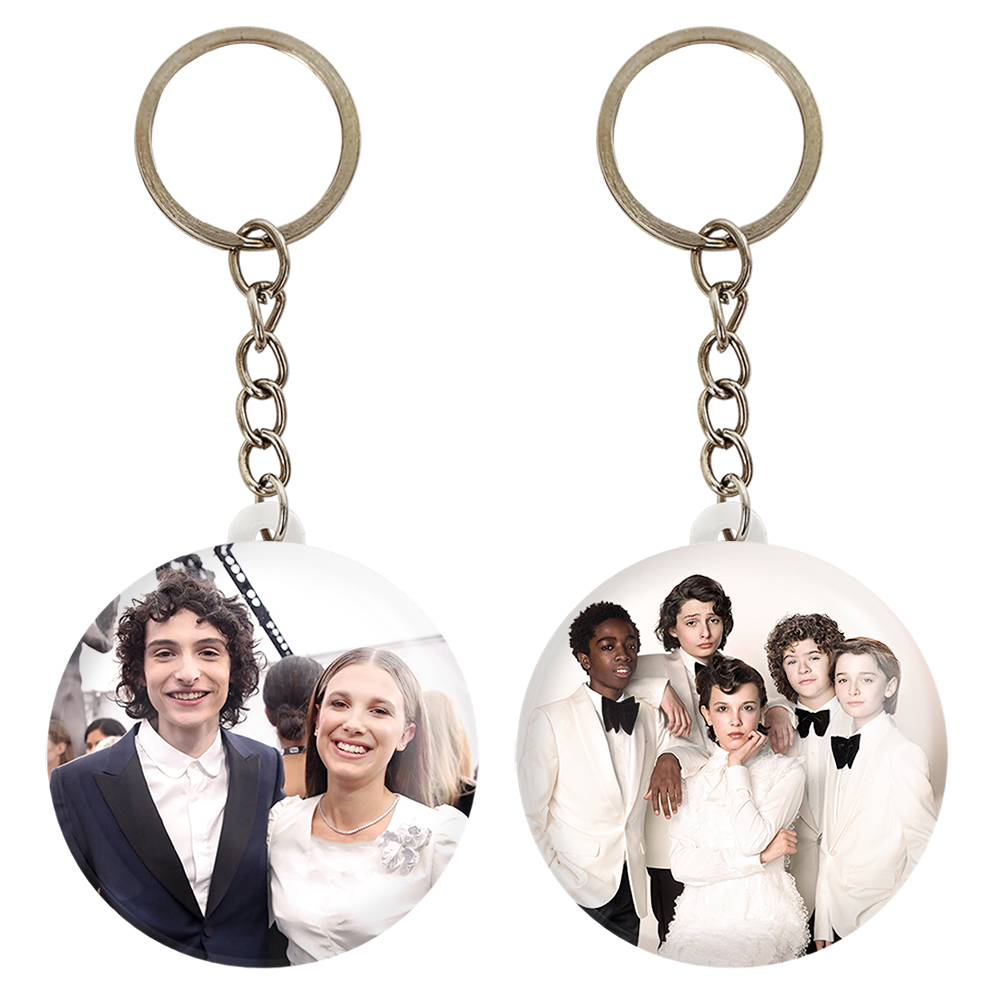 جاکلیدی خندالو مدل میلی و فین سریال استرنجر تینگز Stranger Things کد 1934319338 مجموعه 2 عددی