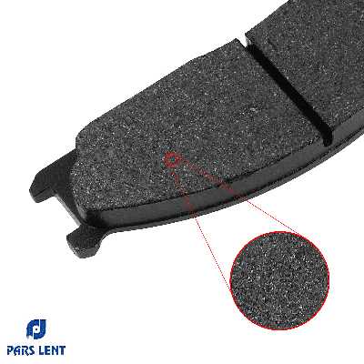 لنت ترمز جلو لنت پارس کد 21347 مناسب برای نیسان رونیز