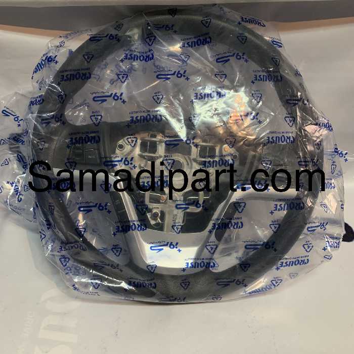 غربیلک فرمان 207 با کلید های کنترلی بدون چرم کروز (CR30150501)