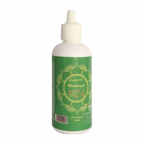 روغن تقویت کننده ناخن مرهم یاب مدل کرچک حجم 80 میلی لیتر