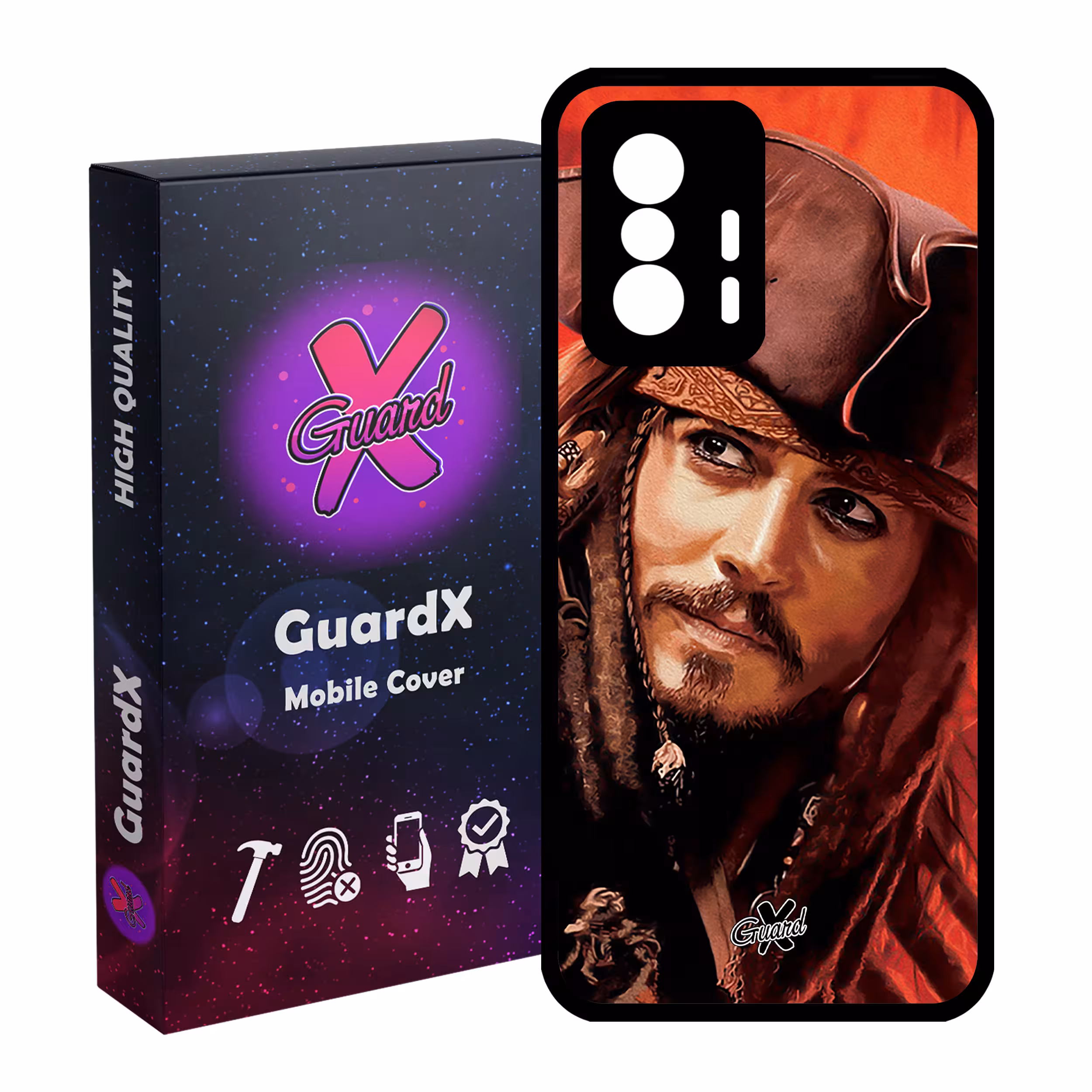 کاور گارد ایکس طرح Johnny Depp مدل 10205 مناسب برای گوشی موبایل شیائومی 11T Pro / 11T