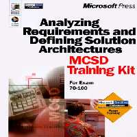 خرید و دانلود نسخه کامل کتاب Analyzing Requirements and Defining Solutions Architecture: MCSD Training Kit