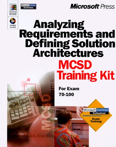 خرید و دانلود نسخه کامل کتاب Analyzing Requirements and Defining Solutions Architecture: MCSD Training Kit
