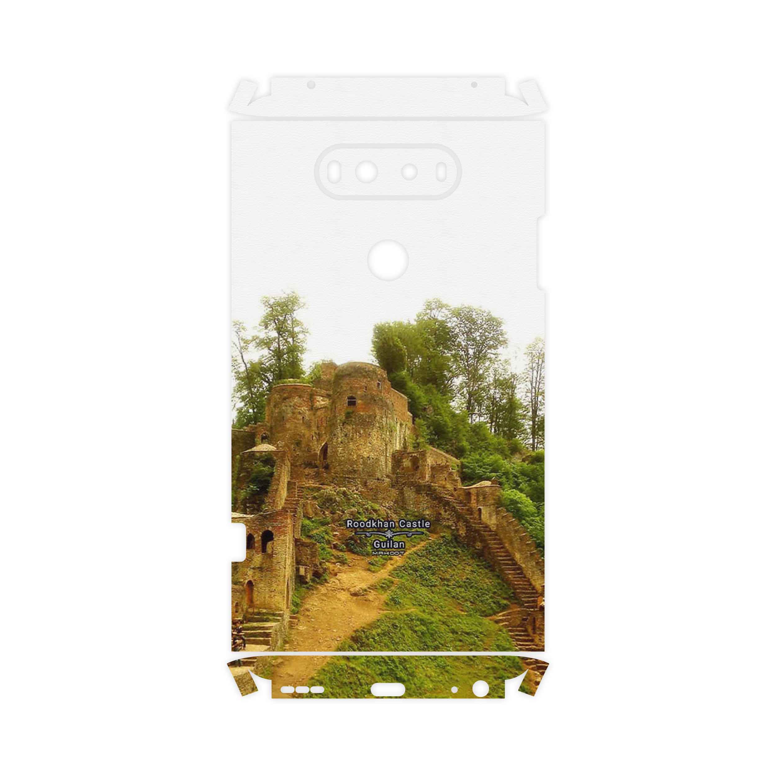 برچسب پوششی ماهوت مدل Roodkhan Castle-FullSkin مناسب برای گوشی موبایل ال جی V20