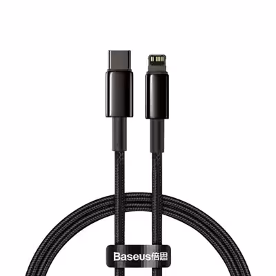 کابل تبدیل usb-c به لایتنینگ بیسوس مدل CATLWJ-01 طول 1 متر