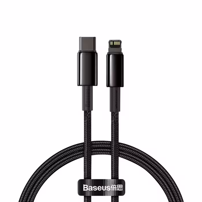 کابل تبدیل usb-c به لایتنینگ بیسوس مدل CATLWJ-01 طول 1 متر