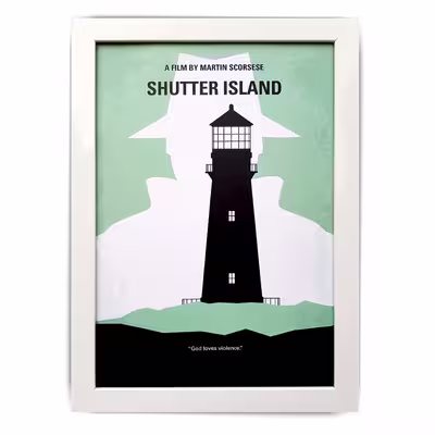 تابلو طرح فیلم شاتر ایلند shutter island W011