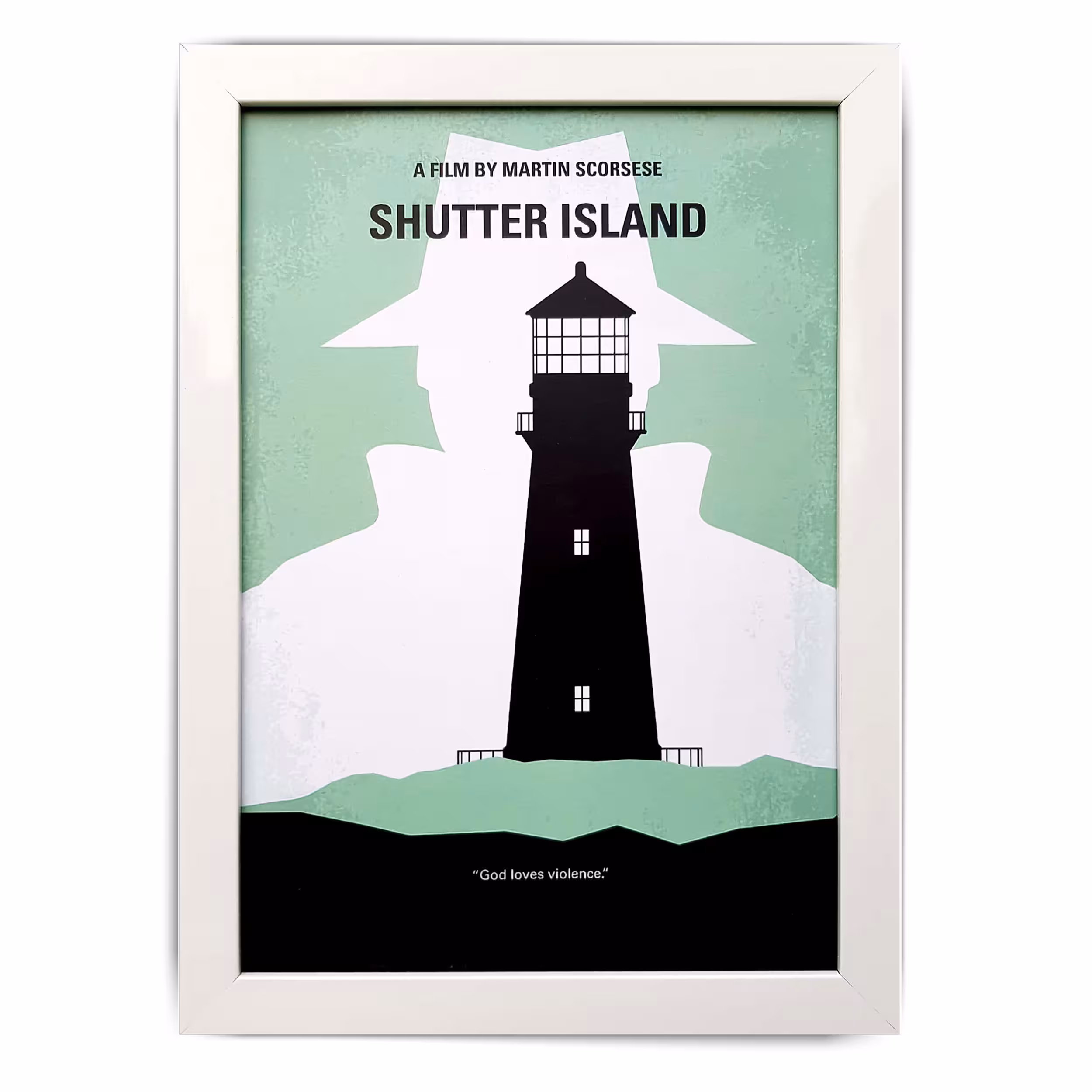 تابلو طرح فیلم شاتر ایلند shutter island W011