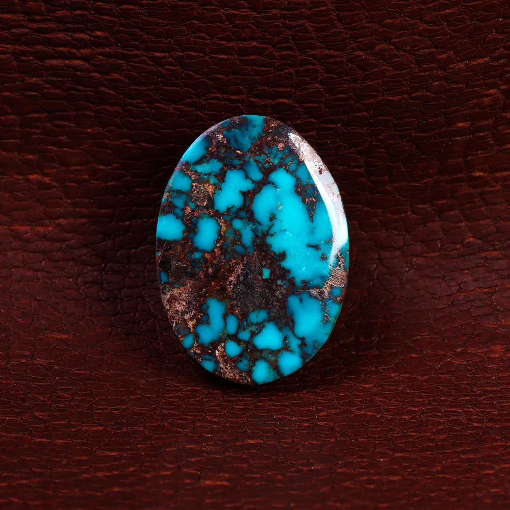 نگین فیروزه شجری کد 15236 - جواهری مشاهیر