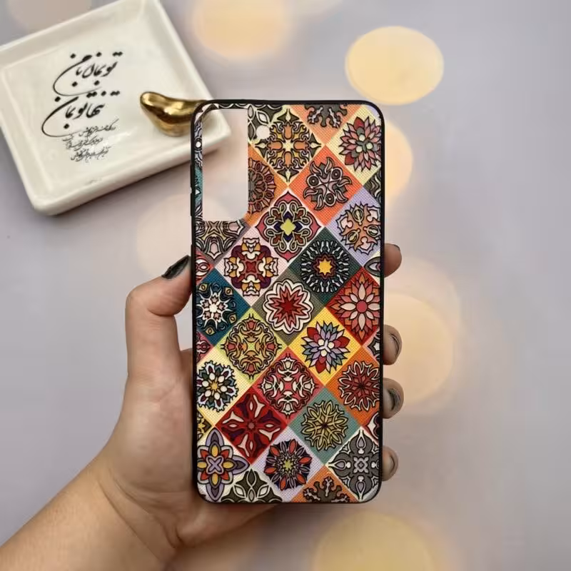 قاب گوشی Galaxy S21 Plus سامسونگ دور ژله ای طرح فانتزی کد 66022