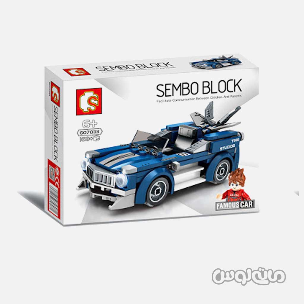 اسباب بازی ماشین ساختنی سمبو


