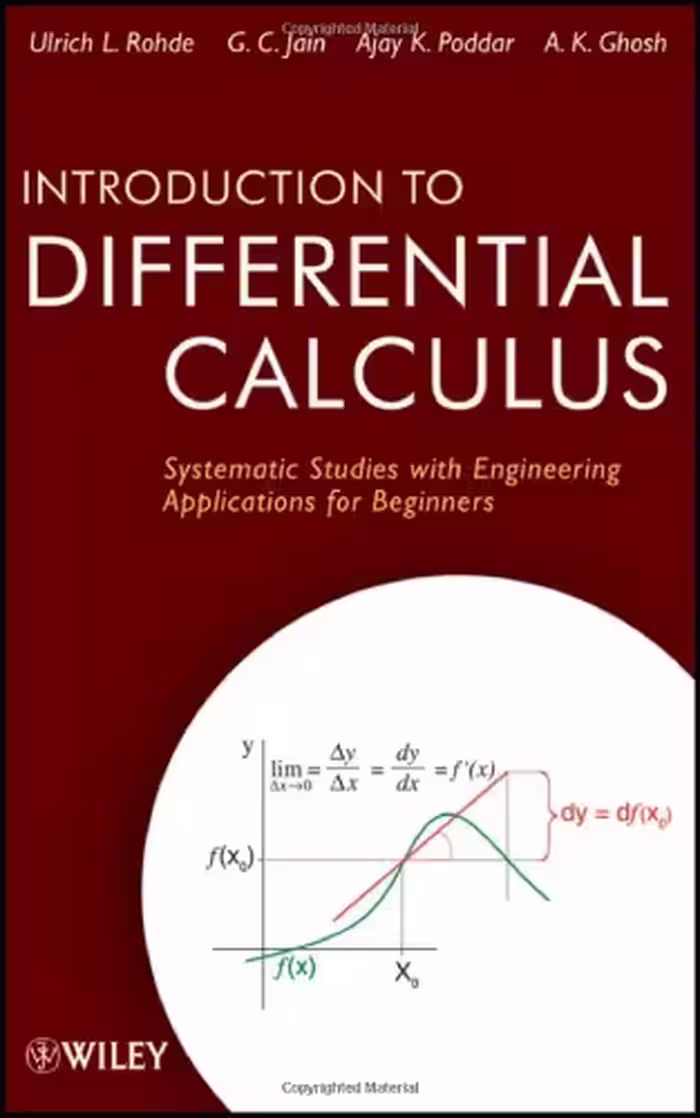 خرید و دانلود نسخه کامل کتاب Introduction to differential calculus : systematic studies with engineering applications for beginners