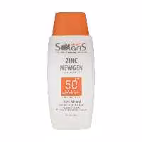 لوسیون ضد آفتاب فیزیکال آردن سولاریس مدل Zinc Newgen با +SPF50 مناسب پوست حساس حجم 100 میلی لیتر