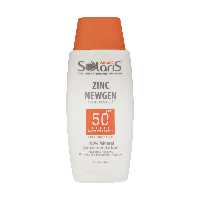 لوسیون ضد آفتاب فیزیکال آردن سولاریس مدل Zinc Newgen با +SPF50 مناسب پوست حساس حجم 100 میلی لیتر
