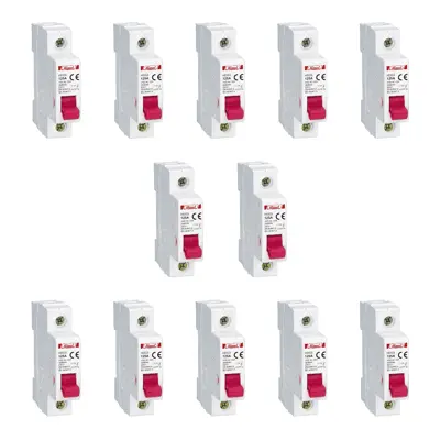 کلید ایزولاتور تک پل 125 آمپر هیمل مدل HDG31125 بسته 12 عددی