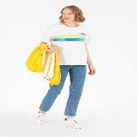 تی شرت سفید زنانه Xs اورجینال US Polo Assn