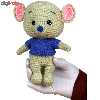 عروسک بافتنی شیکدو مدل ty43