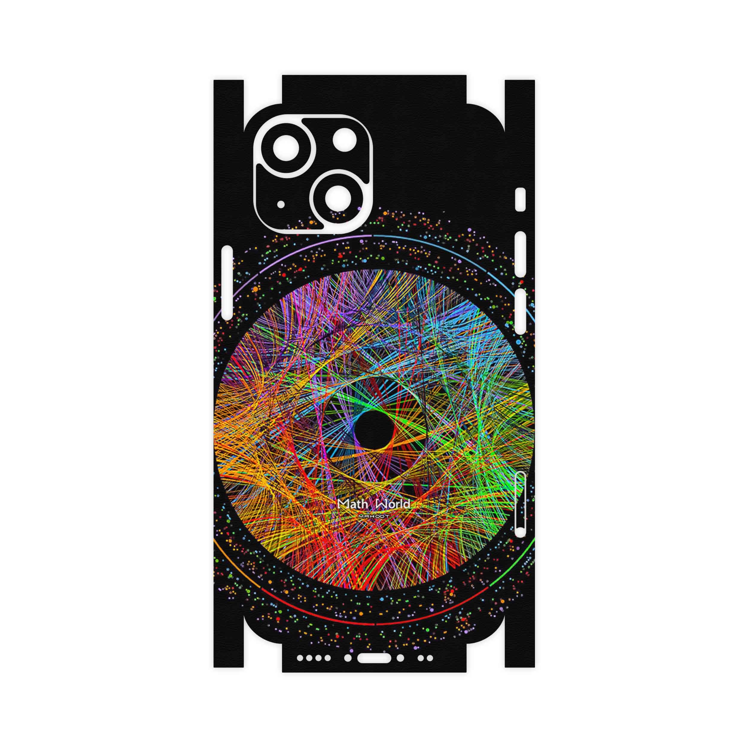 برچسب پوششی ماهوت مدل Mathematical Geometric Shape 2-FullSkin مناسب برای گوشی موبایل اپل iPhone 13 Mini