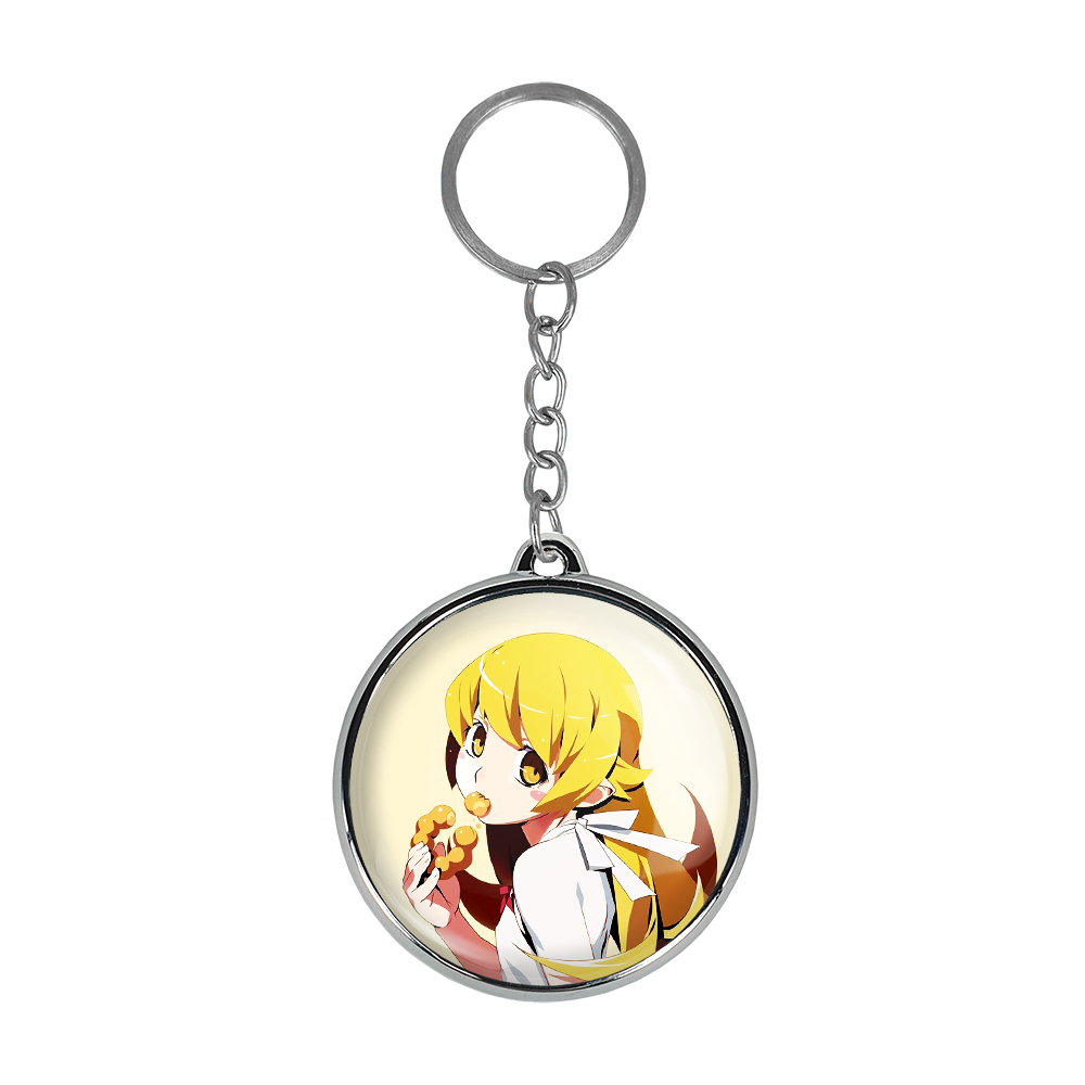 جاکلیدی خندالو طرح شینوبو اوشینو انیمه مونوگاتاری مدل دوطرفه کد 1621516211