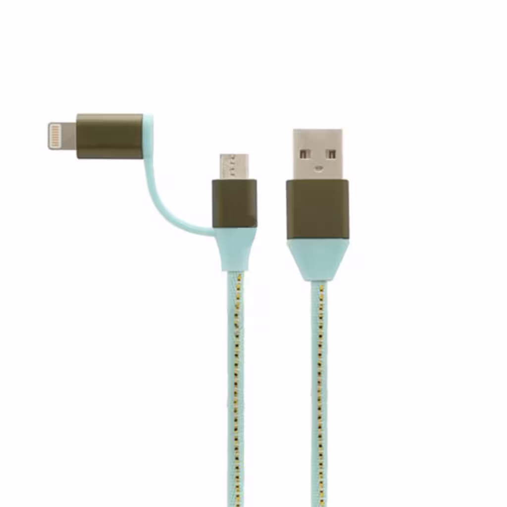 کابل دو سر میکرو یو اس بی و لایتنینگ تسکو TSCO TC-A101