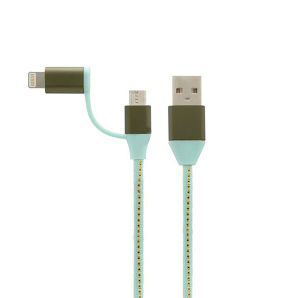 کابل دو سر میکرو یو اس بی و لایتنینگ تسکو TSCO TC-A101