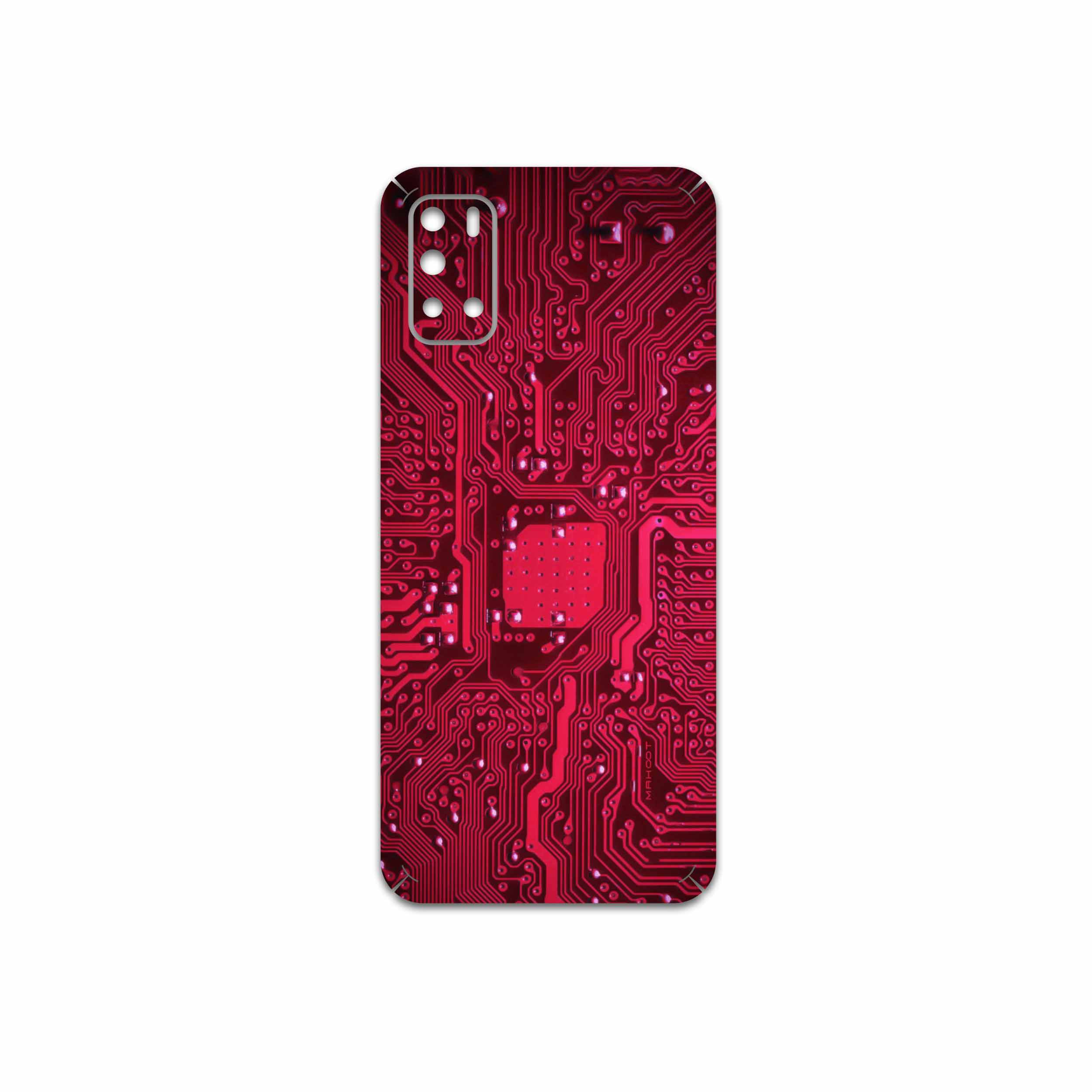 برچسب پوششی ماهوت مدل Red-Printed-Circuit-Board مناسب برای گوشی موبایل جی پلاس Z10