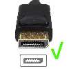  مبدل Display Port به HDMI دی-نت مدل DP-HD