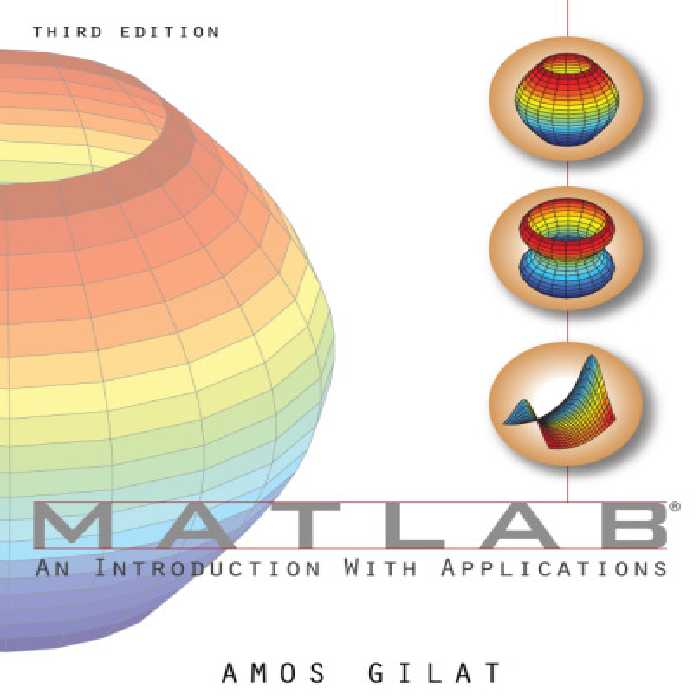 خرید و دانلود نسخه کامل کتاب MATLAB: An Introduction with Applications, 3rd Edition