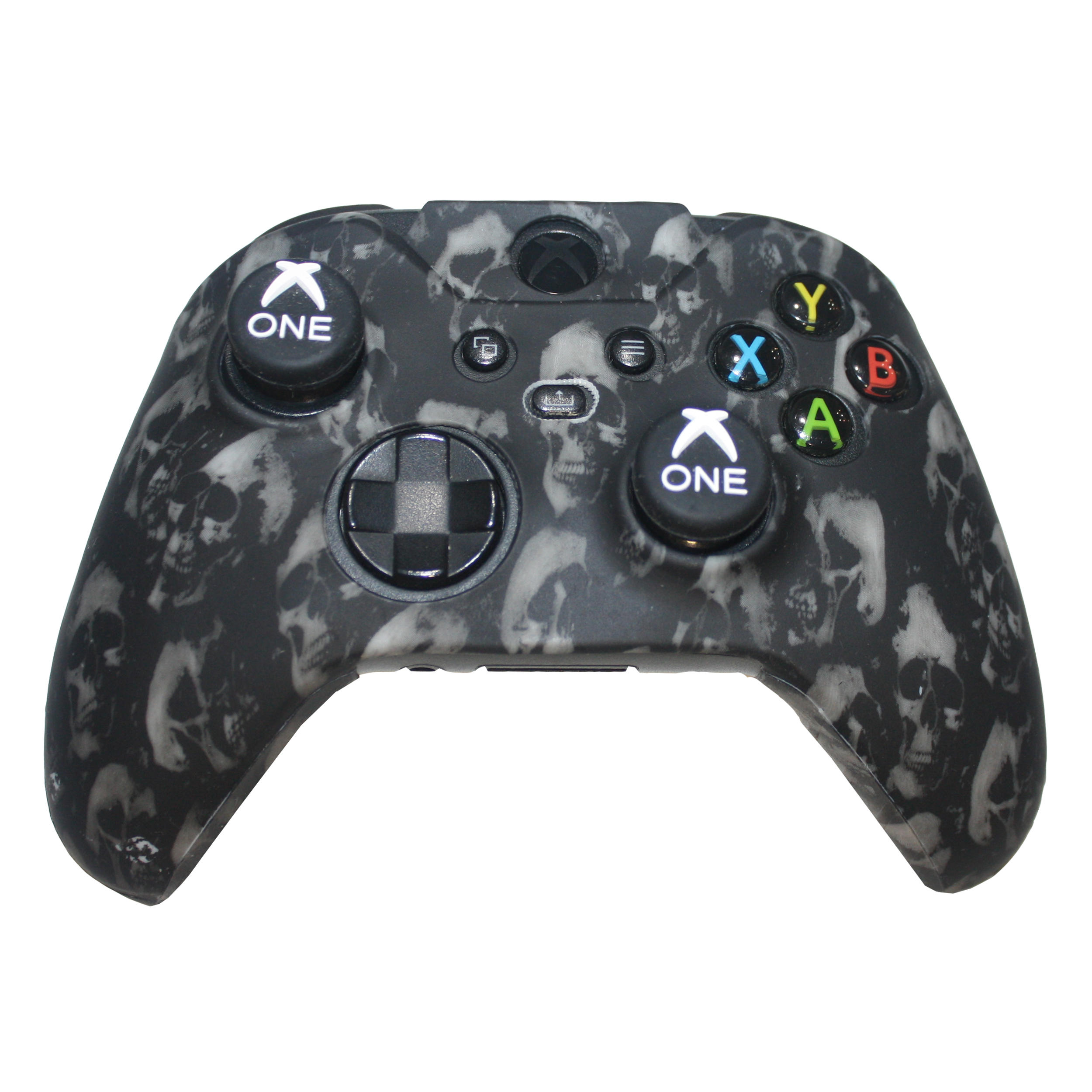 محافظ دسته ایکس باکس سری S/X مدل ONE skeleton به همراه روکش آنالوگ
