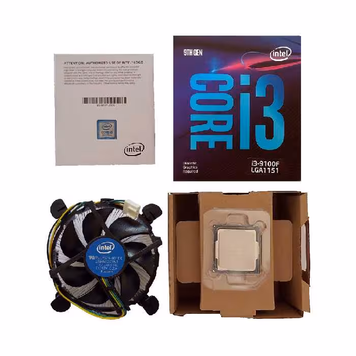 پردازنده مرکزی اینتل مدل Core i3-9100F