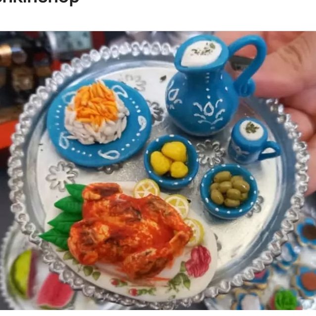 سینی مرغ مینیاتوری 2