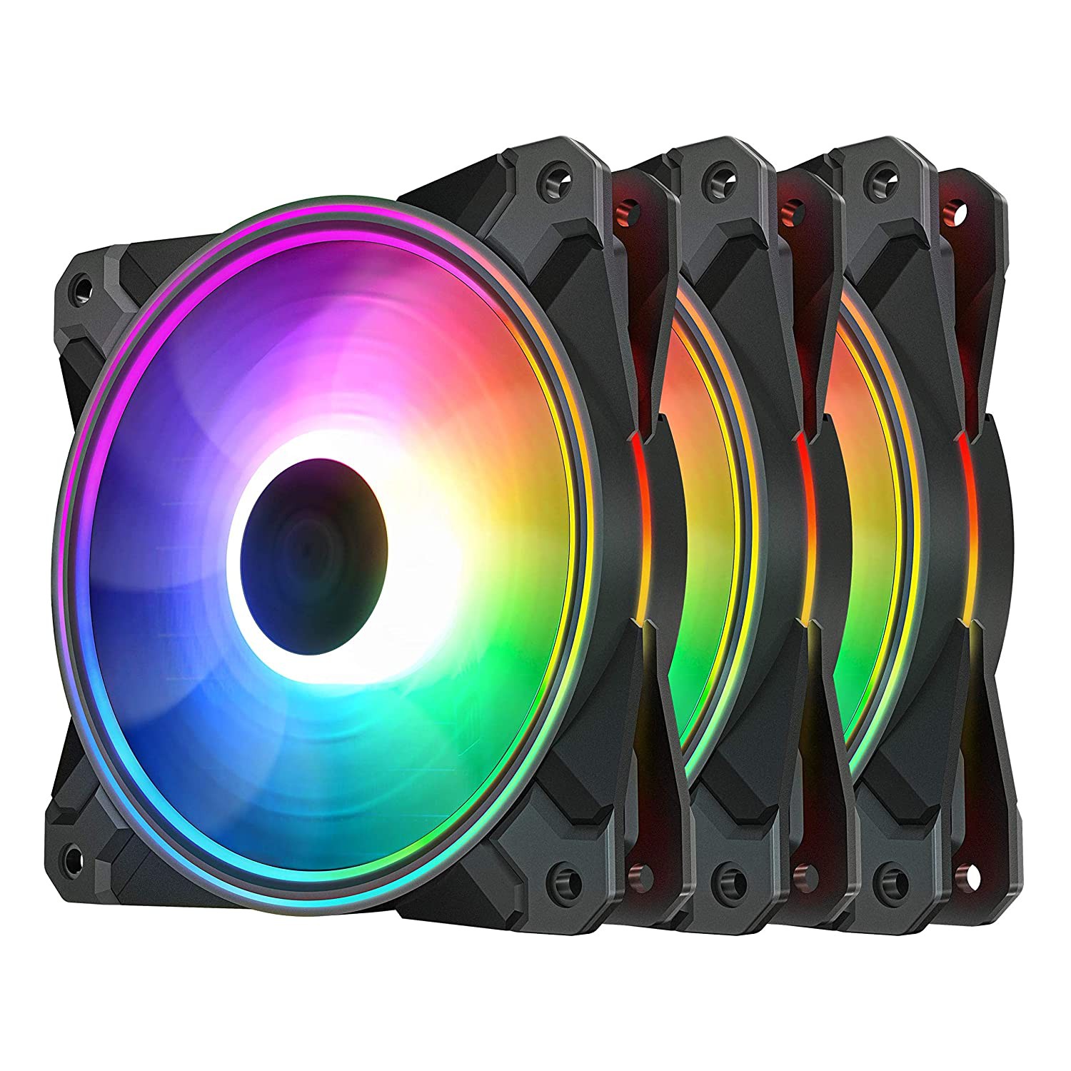 فن کیس دیپ کول مدل CF120 PLUS بسته 3 عددی