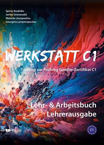 werkstatt c1 neu prüfung lehrerausgabe 2024 کتاب آلمانی ورکشتات C1 (سیاه و سفید)