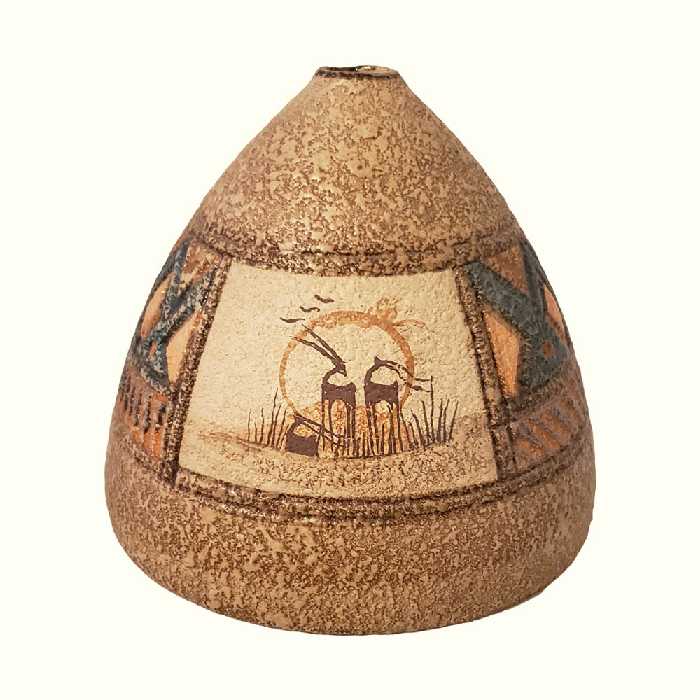 گلدان سرامیکی مدل آب انبار قدیمی