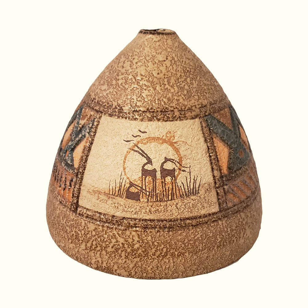 گلدان سرامیکی مدل آب انبار قدیمی