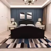 تخت خواب دونفره اعیان مدل FH403 سایز 160x200 سانتی متر