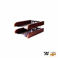 کازيه چوب فلز 2 طبقه kz-400