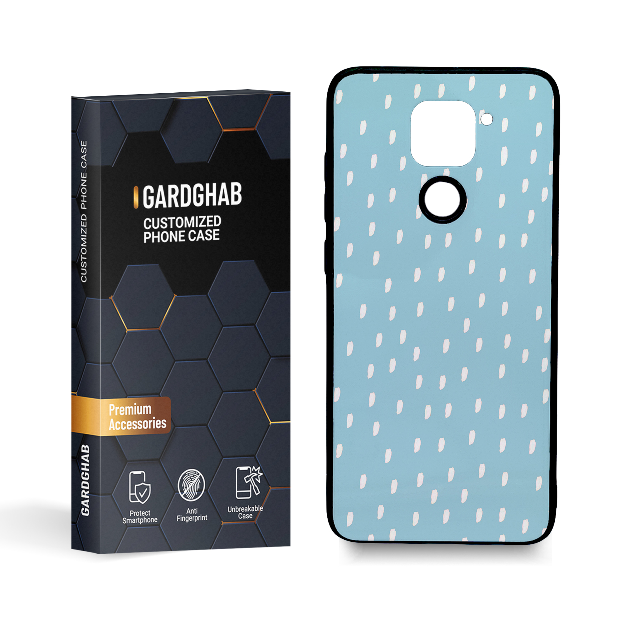 کاور گارد قاب مدل ساده مناسب برای گوشی موبایل شیائومی redmi note9